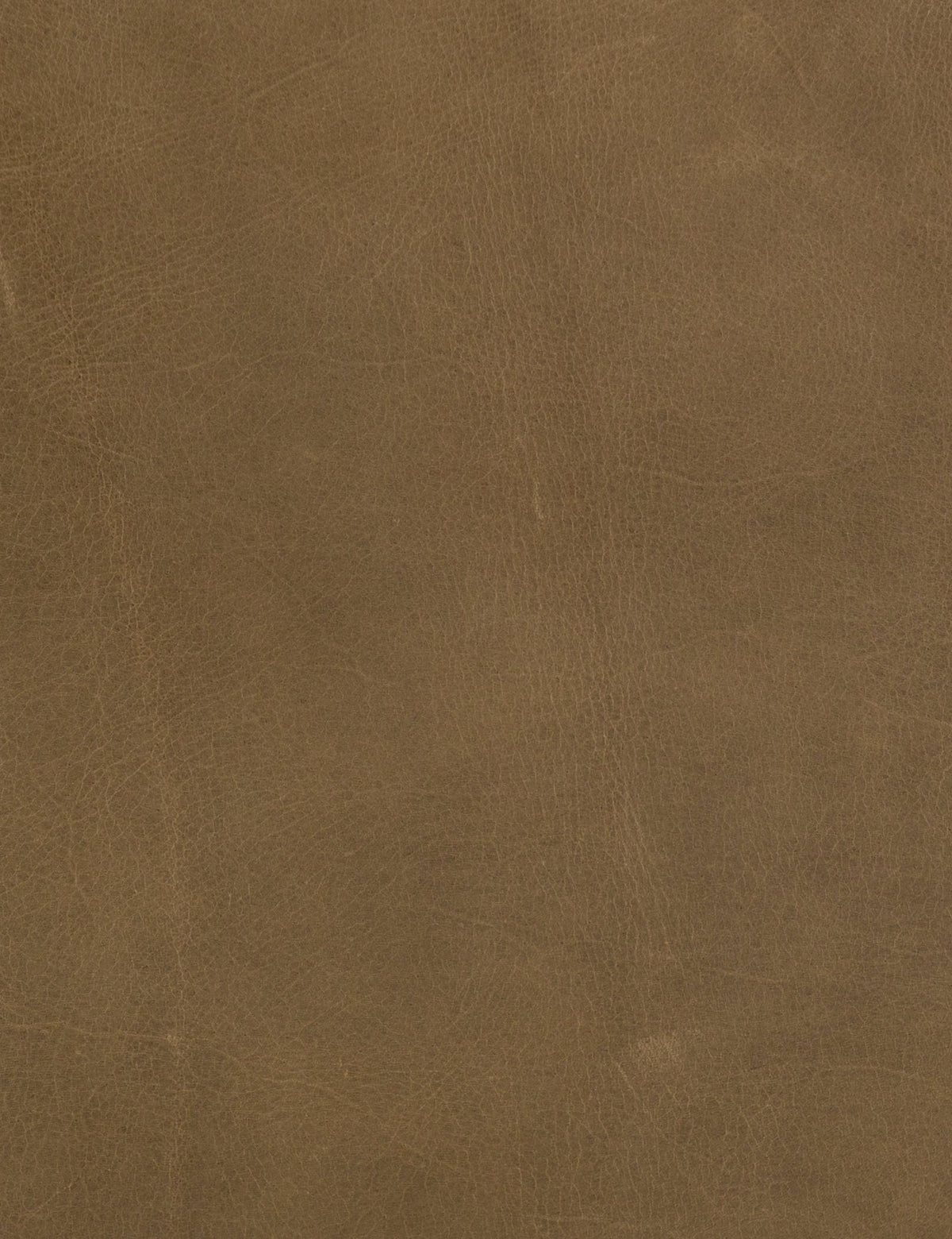 | The brown leather construction on the Ilona Leather Accent Chair