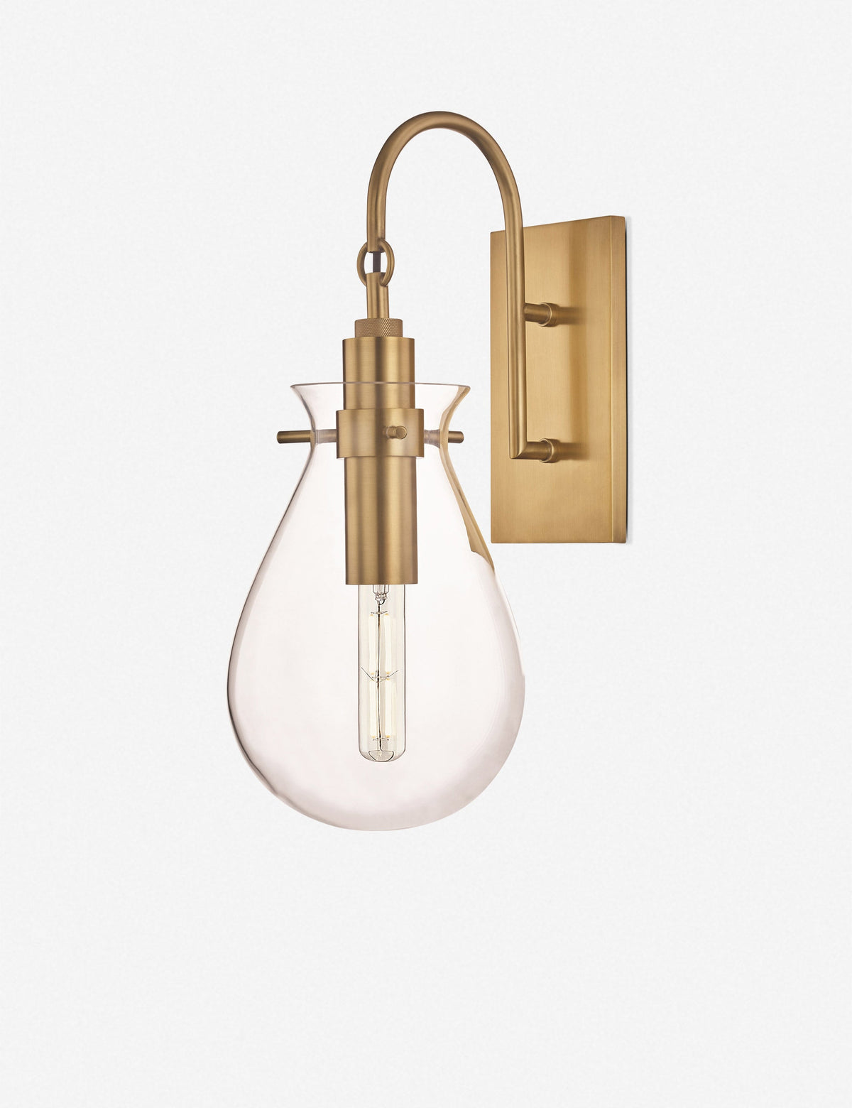 | Ivy golden sconce by Becki Owens for Hudson Valley Lighting
