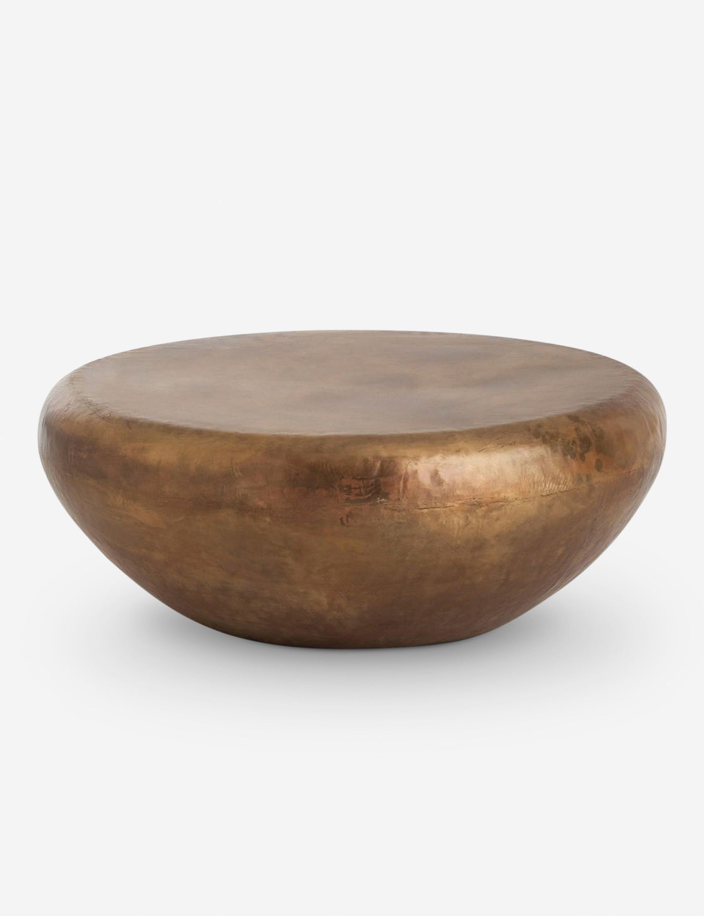 | Arteriors bates round metallic coffee table
