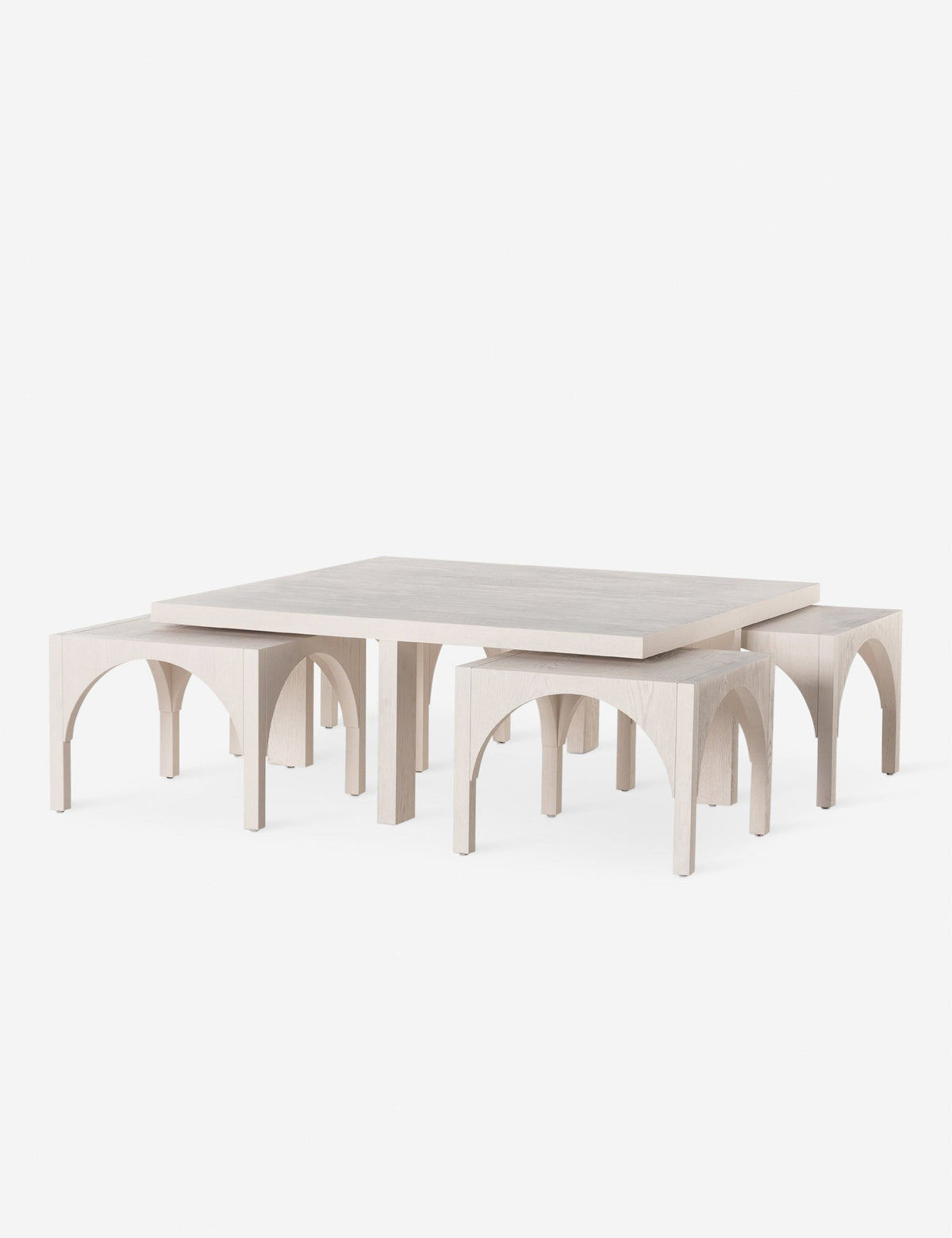 Hilgard Nesting Square Coffee Table (Set of 4)