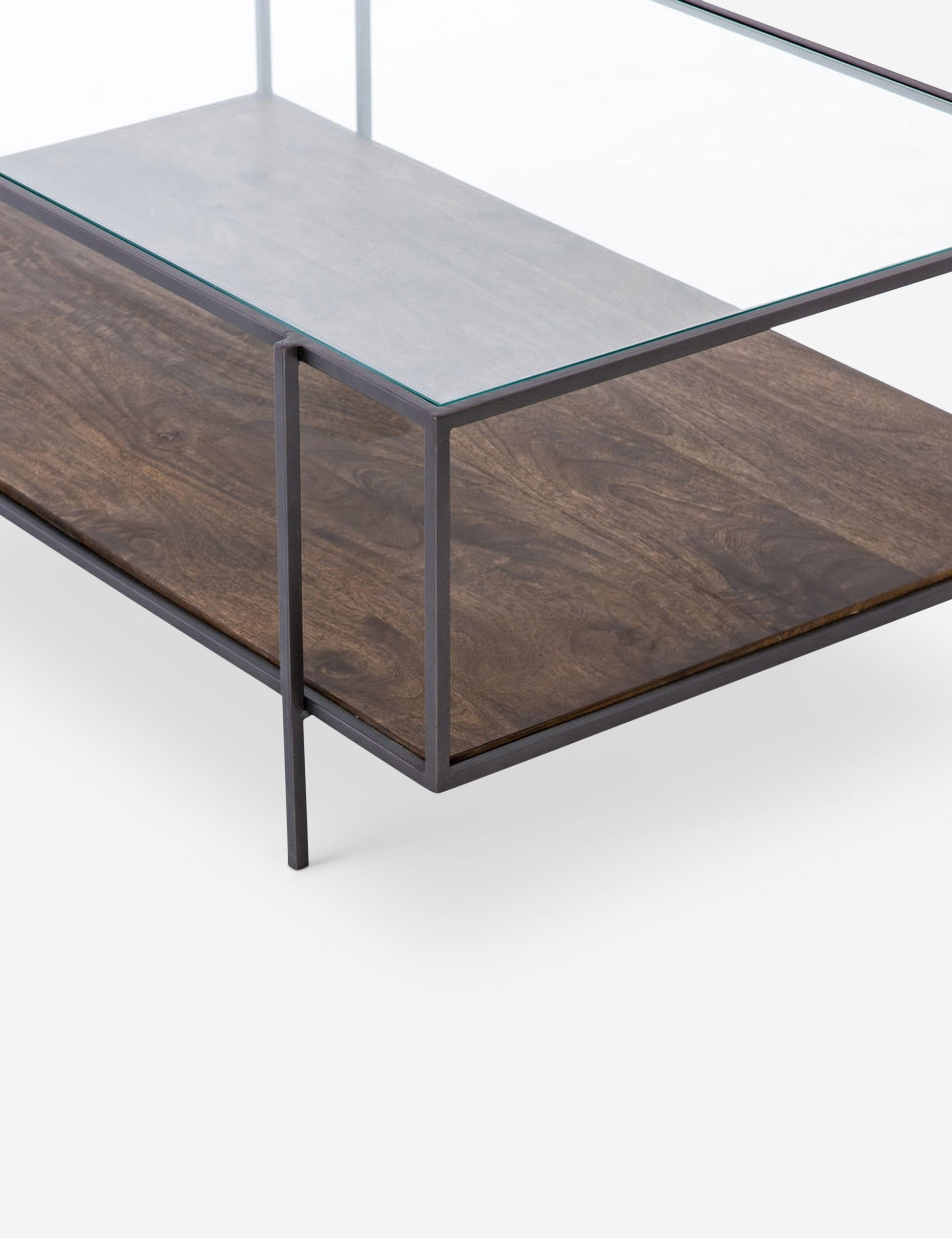 | Corner of the Asher coffee table