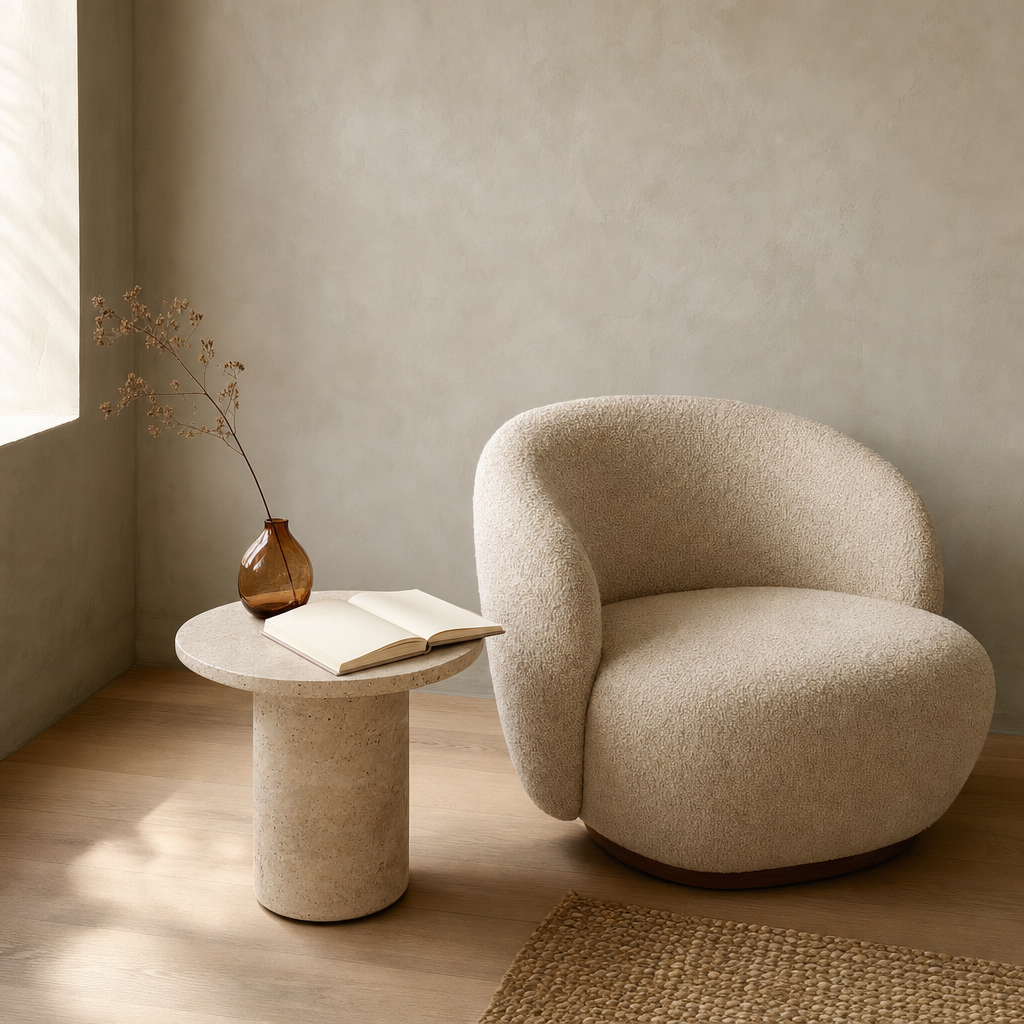 Considered Living Mini Guide — editorial reading corner cover
