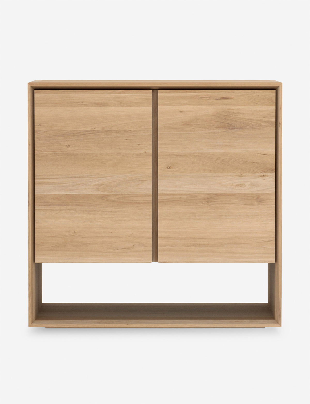 | Lark 2-Door Modern Sideboard with cutout details that give the doors and cool floating look