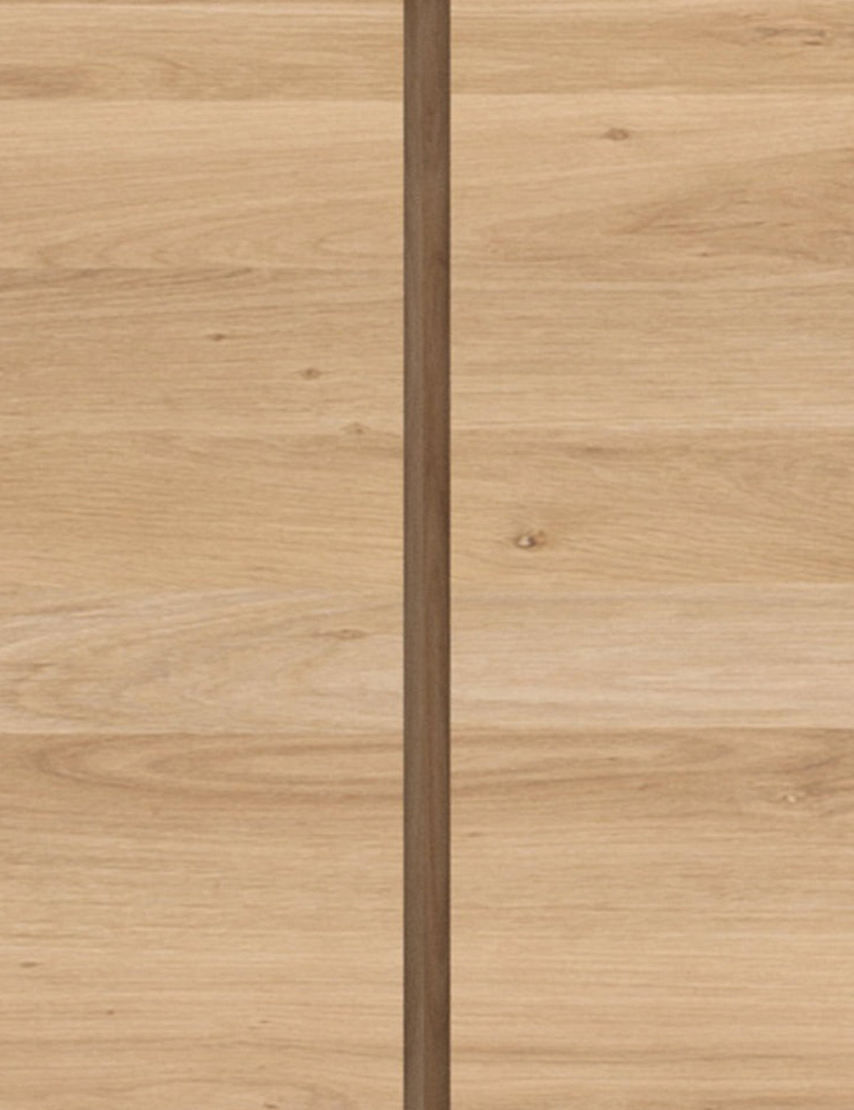 | Close up of the wood construction of the Lark 2-Door Sideboard